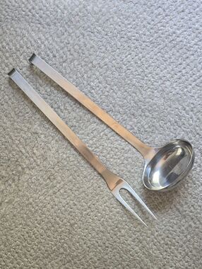 Inox | Serving Ladle and Carving Fork Set
